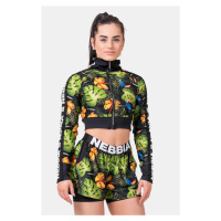 Nebbia High-energy crop bunda 564 jungle green