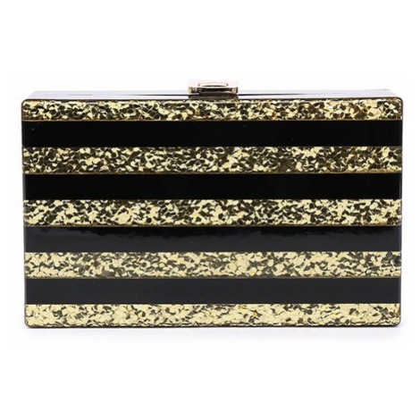 Černo-zlatá kabelka 18421