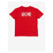Červené klučičí tričko Tommy Hilfiger
