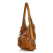 Městská kabelka kožený batoh kabrioletová kožená taška Itálie