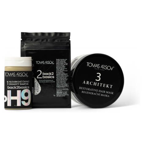 Komplexní péče - Hloubkové čištění vlasů Tomas Arsov