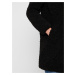 Černý zimní kabát z umělého kožíšku Noisy May Gabi