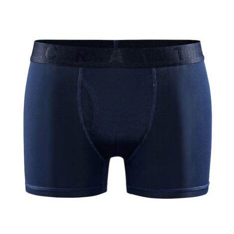 Pánské boxerky CRAFT Core Dry 3" tm. modrá