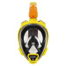 Ocean Reef ARIA QR + CAMERA HOLDER Šnorchlovací maska, žlutá, velikost