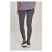 Ladies Tech Mesh Leggings - dark grey