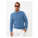 LC Waikiki Men's Crew Neck Long Sleeve Patterned Knitwear Sweater