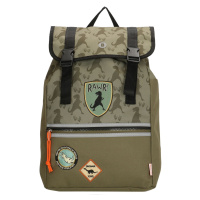 Beagles Tmavě zelený batoh do školy „Raptor“