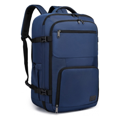 Konofactory Tmavě modrý objemný cestovní batoh do letadla "Explorer" - XL (100l) 39L