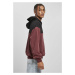 Upper Block Hoody - cherry/blk