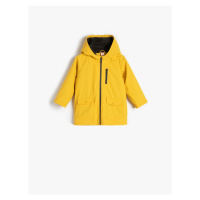 Koton Baby Boy Mustard Coat