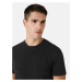 Tričko trussardi t-shirt cotton stretch slim fit černá