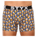 Styx 3PACK pánské boxerky long art sportovní guma vícebarevné XXL