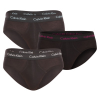 3PACK pánské slipy Calvin Klein černé (U2661G-H50)