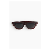 H & M - Asymetrické sluneční brýle - červená