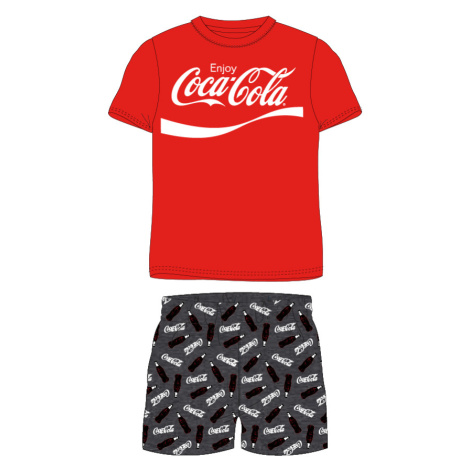 Coca-Cola - licence Chlapecké pyžamo - Coca-Cola 52043273, červená Barva: Červená