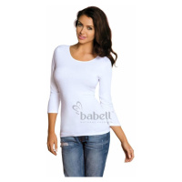 Dámské tričko Babell Manati bílé | bílé