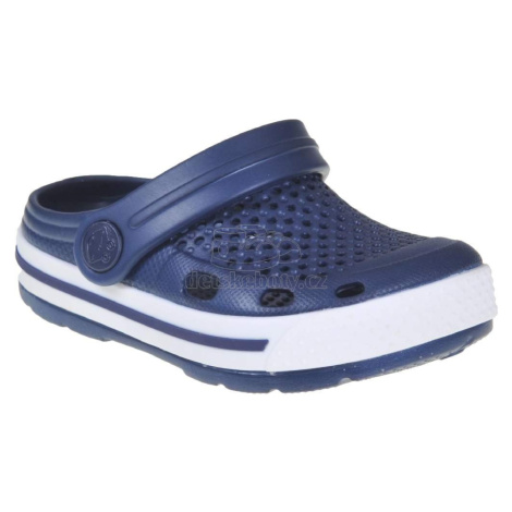 Dětské plážovky Coqui 8701 navy/blue