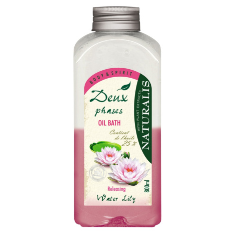 Naturalis dvousložková pěna do koupele - Leknín 800 ml