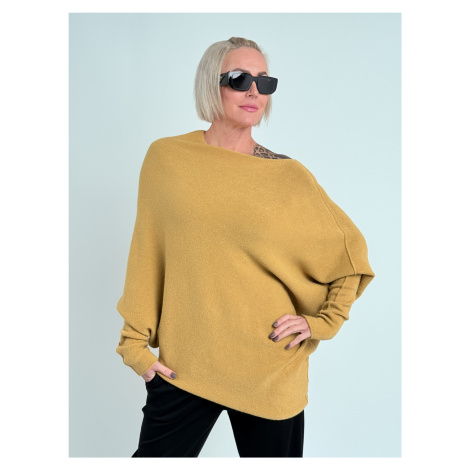 Žluté dámské svetry klasické