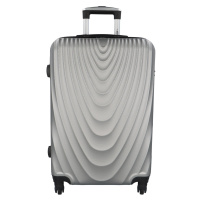 Cestovní pilotní kufr Travel Grey velikost L, šedý