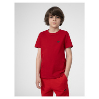 4F 4FJSS23TTSHM291 RED Dětské tričko EU 4FJSS23TTSHM291 RED