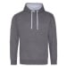 Just Hoods Unisex mikina s kapucí JH003 Charcoal -Heather