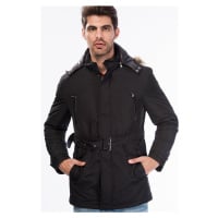 M8633 DEWBERRY MEN'S COAT-BLACK