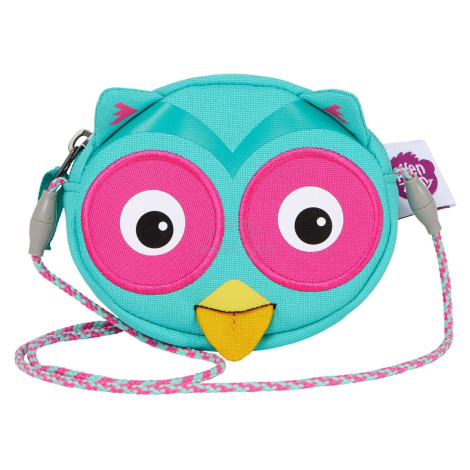 Dětská kabelka Affenzahn Wallet - Olivia Owl - turquoise