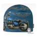 Funkční čepice Dráče - Bruno 123, motorka Barva: Modrá