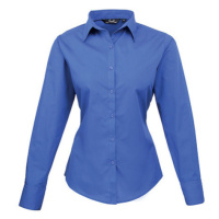 Premier Workwear Dámská košile s dlouhým rukávem PR300 Royal -ca. Pantone 286