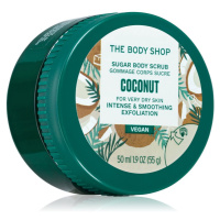 The Body Shop Coconut tělový peeling s kokosem 50 ml