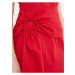 Červené dámské krátké šaty Trendyol