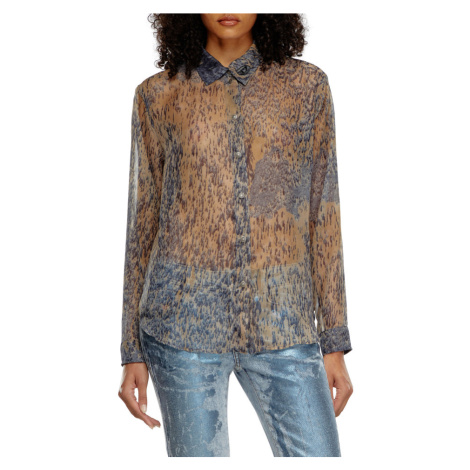 Košile diesel c-osmos shirt grey