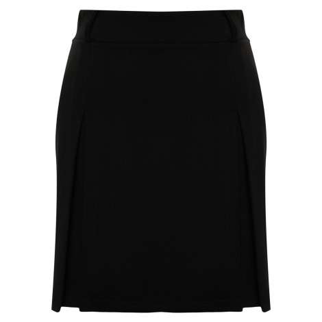Černá pletená mini sukně Trendyol Curve
