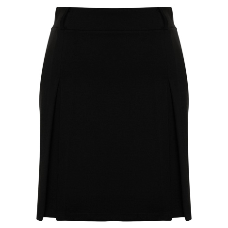 Trendyol Curve Black Mini Knitted Skirt