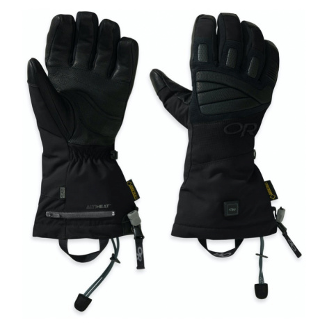 Vyhřívané rukavice Outdoor Research Lucent Heated Gloves Černá