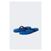 DEFACTO Men&#39;s Flat Sole Slip On Faux Leather Flip Flops