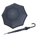 Doppler Fiber Flex AC Timeless - dámský holový vystřelovací deštník, modrá