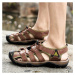 Kožené pánské sandály římského stylu