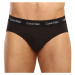 3PACK pánské slipy Calvin Klein černé (U2661G-1UV)