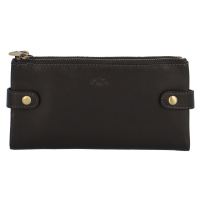 Luxusní dámská kožená peněženka Katana Lola, černá