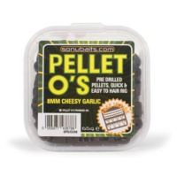 Sonubaits Pelety Pellet O's Cheesy Garlic Hmotnost: 65g, Průměr: 8mm