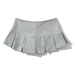 Dámská mini sukně/šortky s nízkým pasem