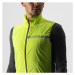 Castelli SQUADRA VEST Pánská vesta na kolo, reflexní neon, velikost