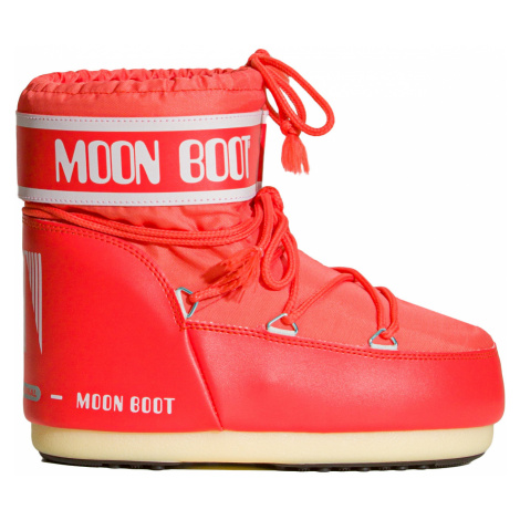Boty Moon Boot CLASSIC LOW 2 červená|oranžová
