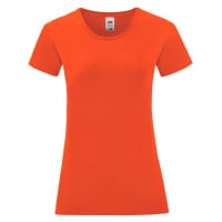 Iconic red Fruit of the Loom Women's T-shirt