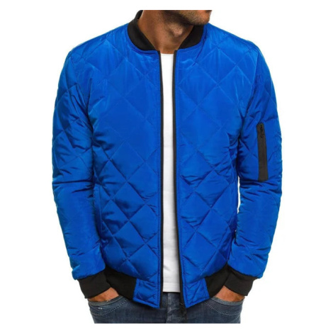 Pánská vatovaná bunda – baseballový límec, lehká a pohodlná