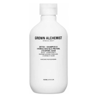 Grown Alchemist Detox — Shampoo 0.1: Hydrolyzed Silk Protein, Black Pepper, Šampon Na Vlasy 200 