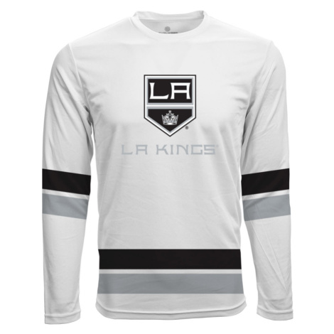 Los Angeles Kings pánské tričko s dlouhým rukávem white Scrimmage LS Tee Level