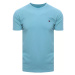 Modré pánské tričko Dstreet